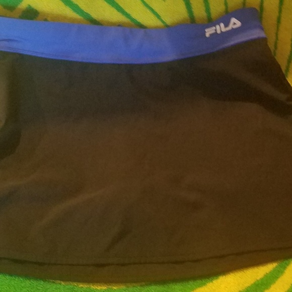 Fila skort, blue and black - Picture 1 of 3